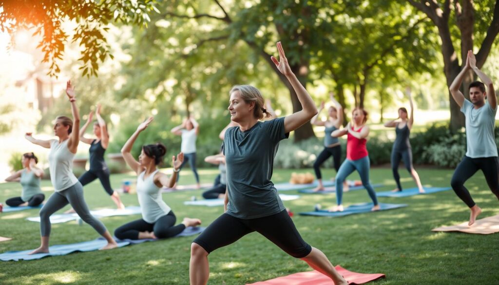 Exercices de relaxation physique