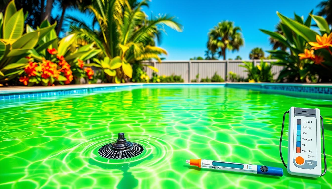 eau piscine verte que faire
